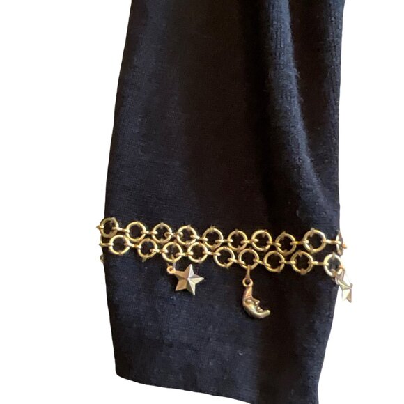 Designers Originals Studio JOY Womens Black Cardigan W/ Beaded Embellishments Si - Picture 5 of 6